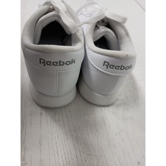Reebok Womens Princess Sneaker Sz 8 White Classic Lace Up Low Top Comfort Shoes - Picture 4 of 12